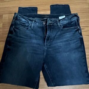 Silver suki skinny jeans size 12 L29